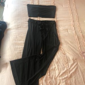 Revamped Pant and Crop Top Set